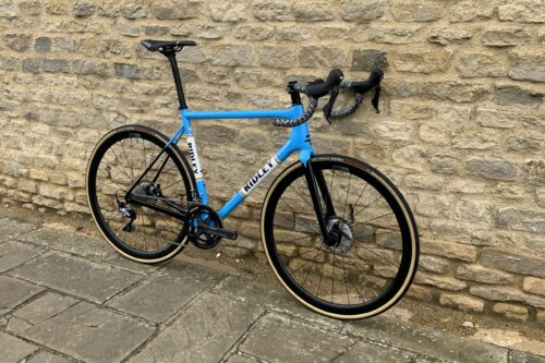 Ridley Helium SLX Disc Retro Blue ULT sold 2Pedalz