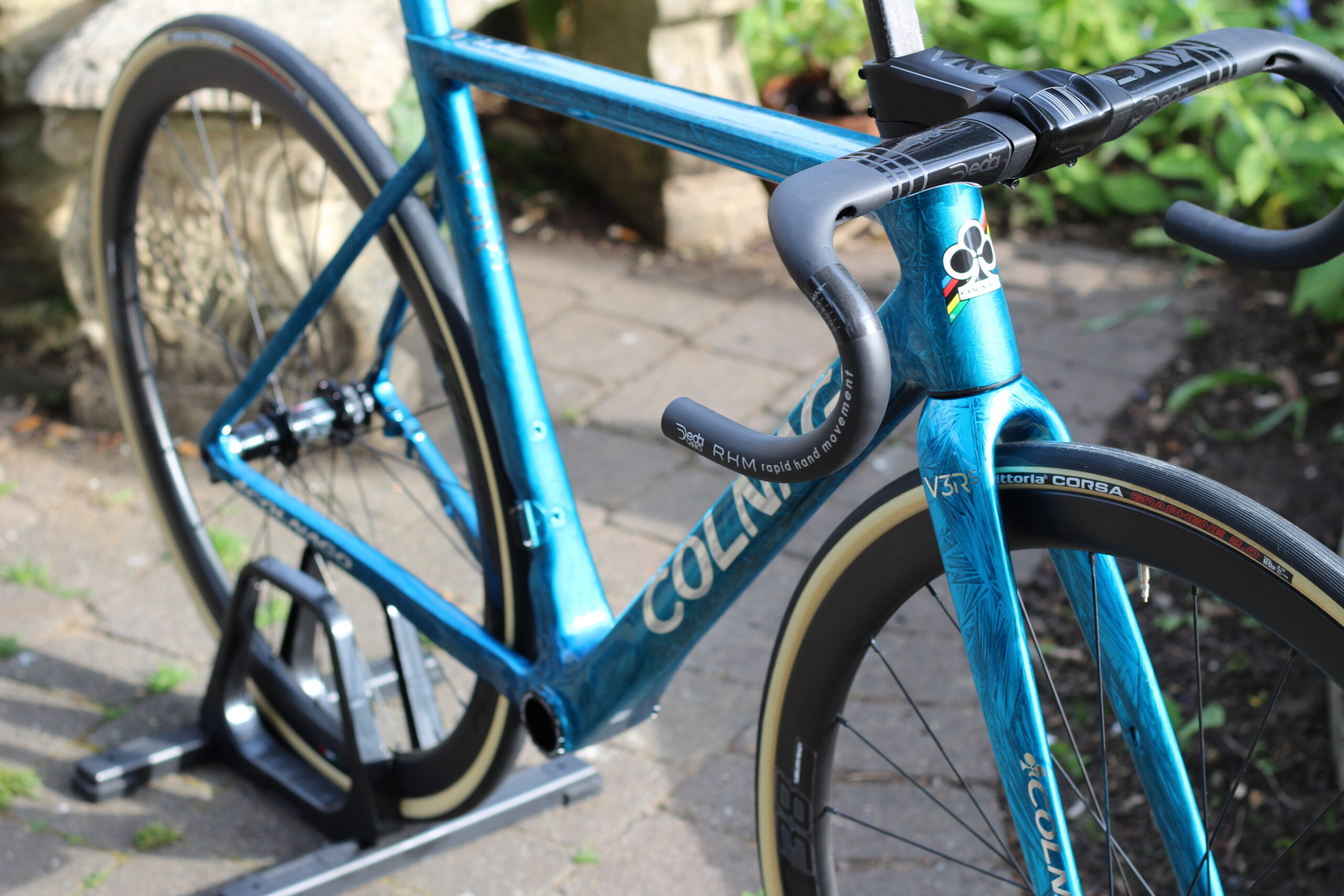 SOLD OUT Colnago V3Rs Frozen Blue Frameset ex display immaculate 2Pedalz