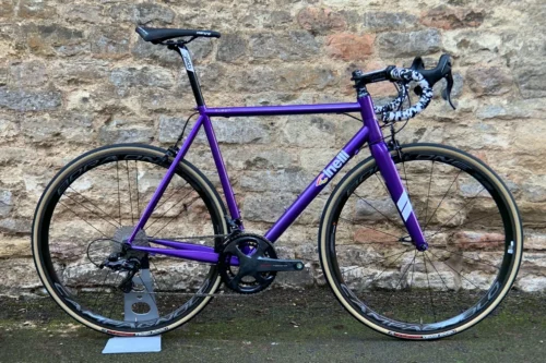 Cinelli Nemo TIG Rim Brake with Super Record and Bora One Wheels