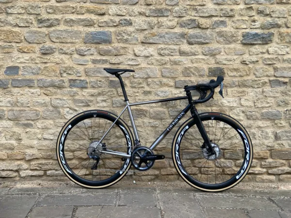 Genesis Volare 953 Stainless Steel Fade with Dura Ace Disc and 4ZA 45mm carbon wheels Dream Build