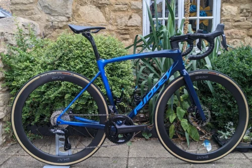 Ridley Fenix SLiC Ultegra Di2 Blue Fade with Hunt Carbon 50s