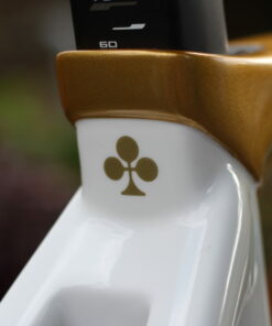 Alternative view of Colnago C68 White / Blue / Gold (530) - Frameset / ULT Di2 / DA Di2 / SR EPS options / Dream Build