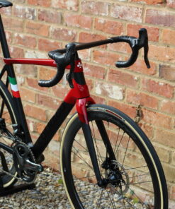 Alternative view of Colnago C68 Super Record EPS with Bora WTO 45mm carbon wheels Dream Build