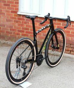 Alternative view of Ridley Kanzo Fast Pureline GRX Di2 Black / Silver / Gold with Classified system carbon wheels Dream Build