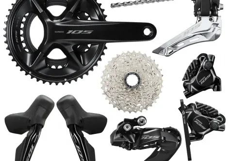 This voucher is to be applied to an Ultegra Mechanical Disc build to make it a 105 Disc Di2 build. One voucher per build.