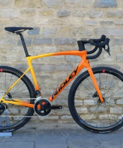 Ridley Fenix SLiC SRAM Rival AXS Orange / Yellow Fade with Wind 40s Dream Build