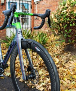 Alternative view of Ridley Noah Fast Prismatic SRAM Rival w/ Aldhu carbon and Reynolds 58/62 carbon wheels Dream Build