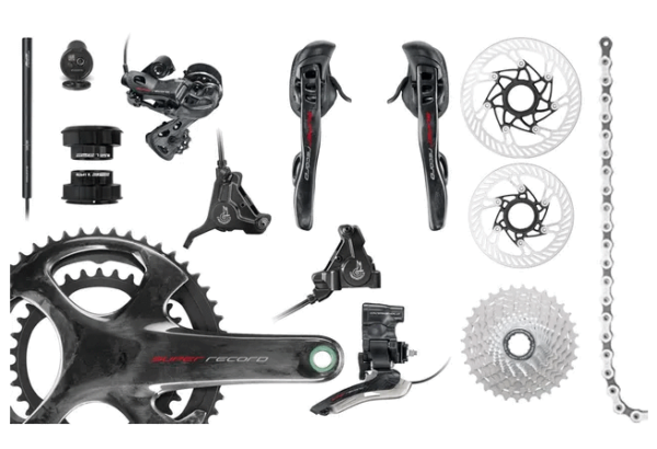 This voucher is to be applied to a Dura Ace Disc Di2 build to make it a Super Record EPS Disc. One voucher per build. Ts & Cs apply