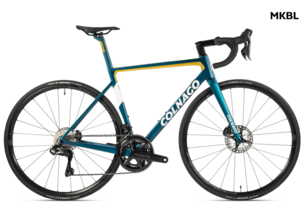 Colnago V3 White Blue Gold