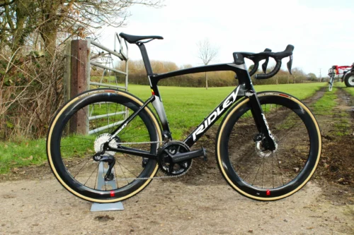 Noah Fast Pureline Team Colours Ult Di2 12 spd Fulcrum Wind 55's Vittoria Corsa Control