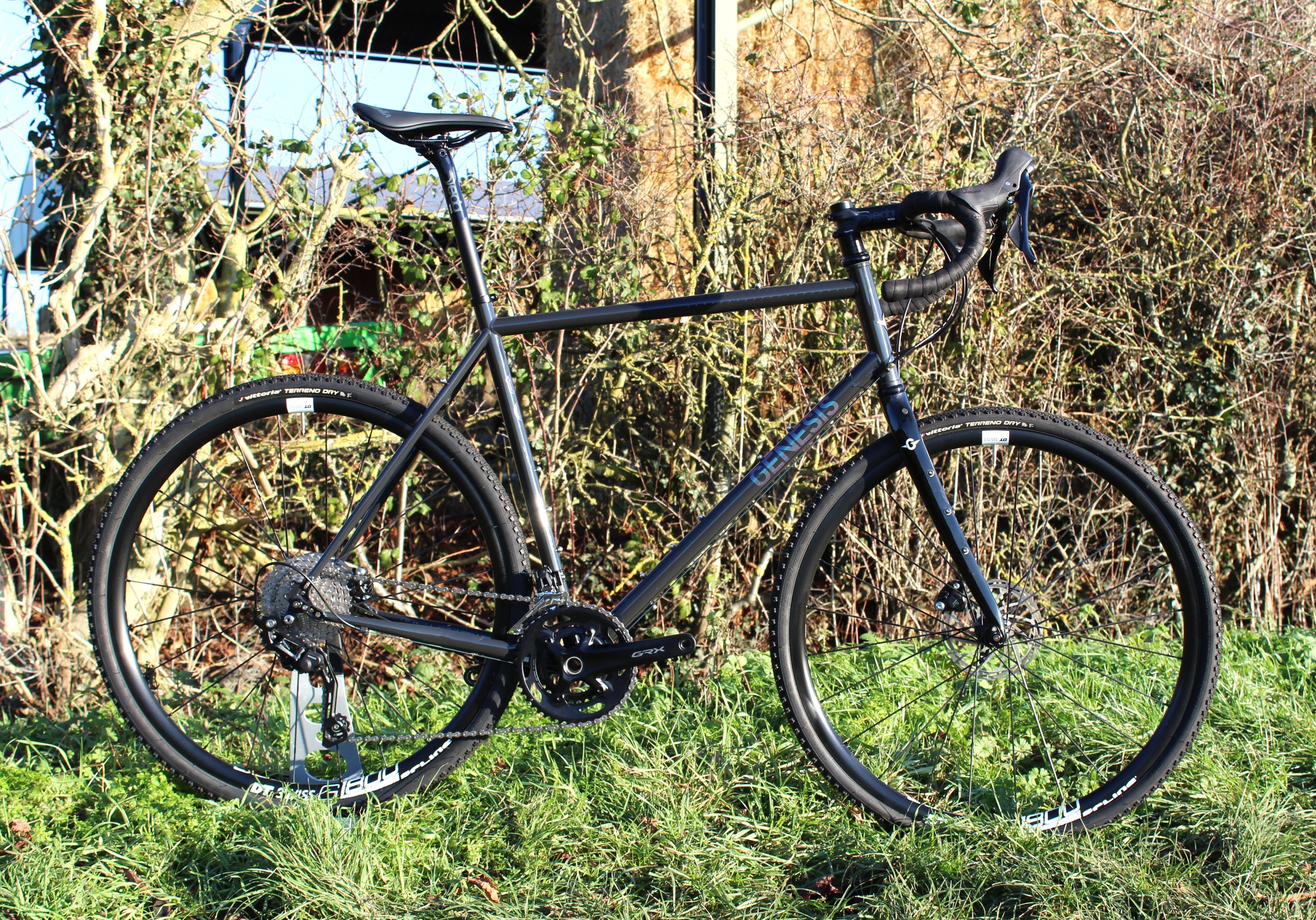 Genesis Croix de Fer 853 Stainless Steel with GRX x 2 and DT Swiss 1800  spline wheels Dream Build