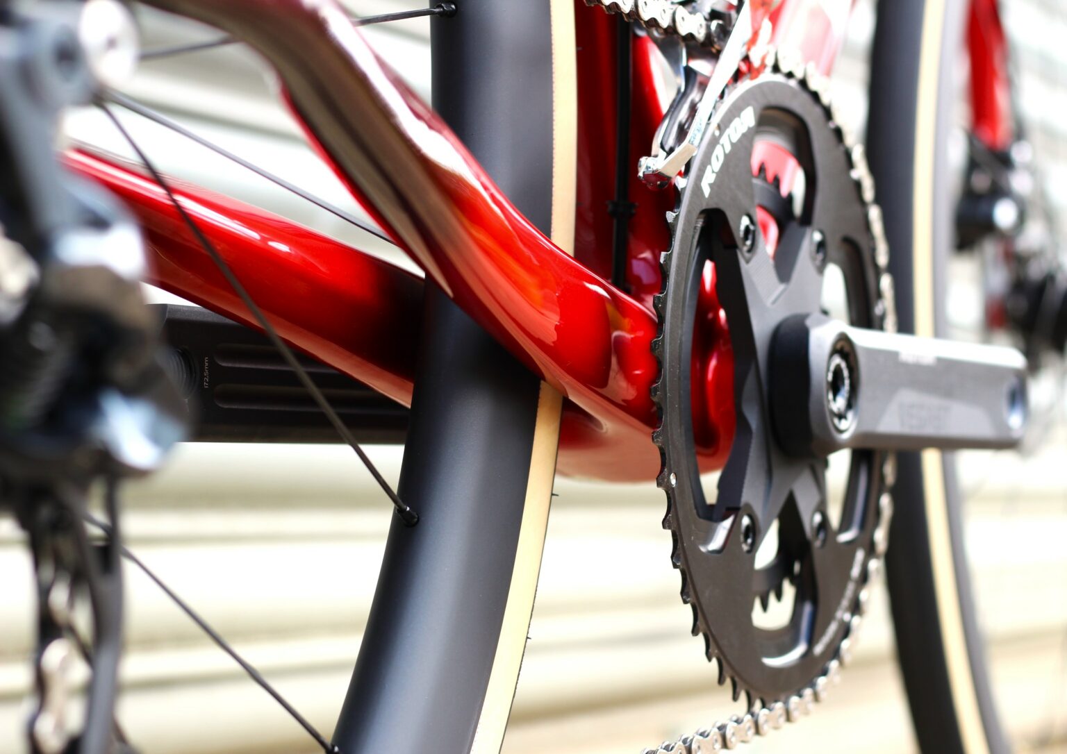 Ridley Fenix SLiC Ultegra Mech Rotor Vegast Red to Candy Red Fade with ...