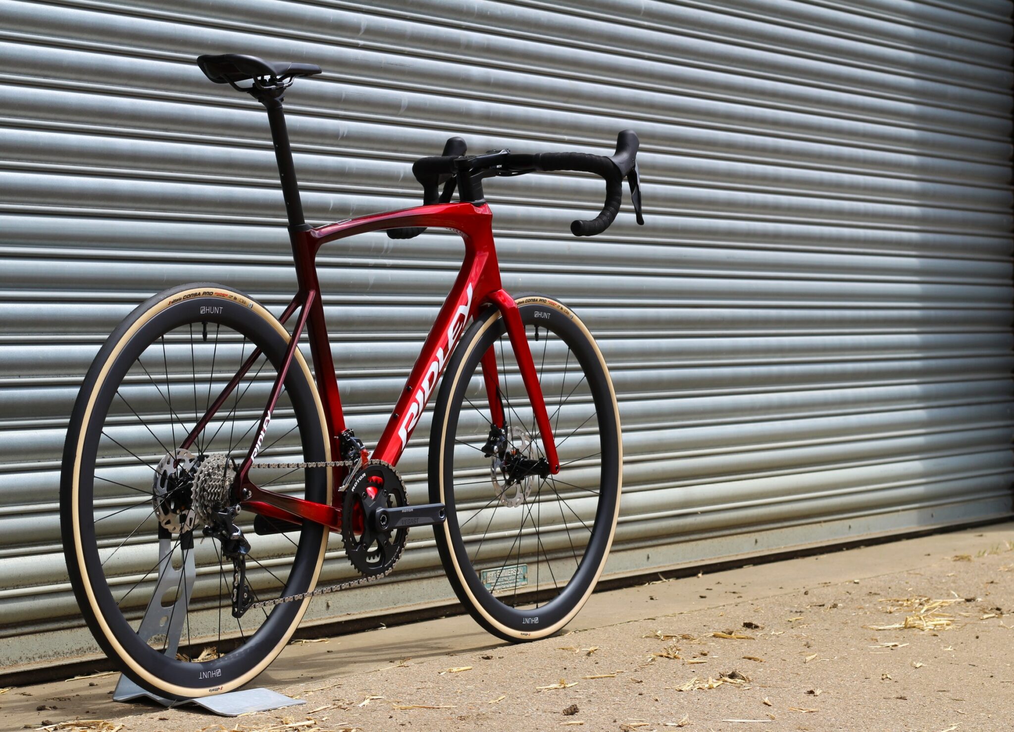 Ridley Fenix SLiC Ultegra Mech Rotor Vegast Red to Candy Red Fade with ...