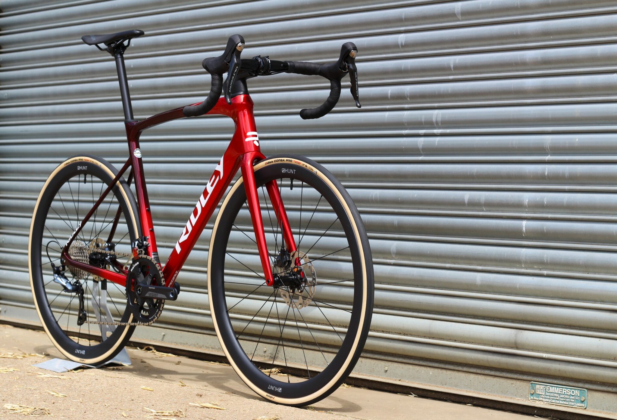 Ridley Fenix SLiC Ultegra Mech Rotor Vegast Red to Candy Red Fade with ...