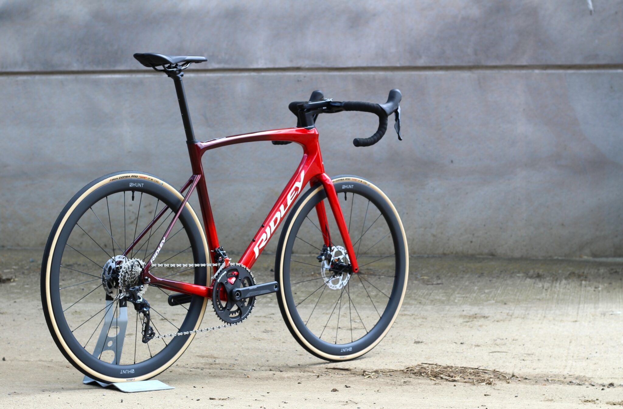 Ridley Fenix SLiC Ultegra Mech Rotor Vegast Red to Candy Red Fade with ...
