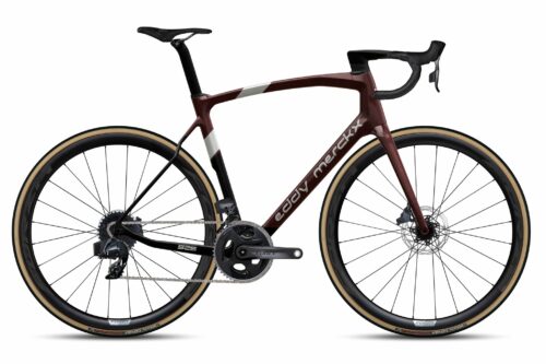 Eddy Merckx Bourgogne Red Metallic Gloss Finish