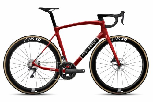 Eddy Merckx Candy Red Gloss Finish