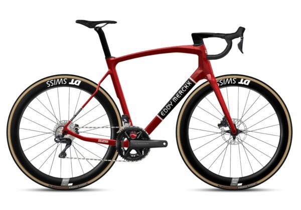 Eddy Merckx Candy Red Gloss Finish