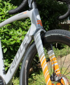 Ridley Kanzo Fast GRX Di2 x1 11 spd with LANDRACE hand built carbon wheels with matching Hope hubs - Dream Build