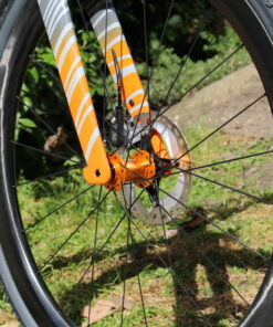 Ridley Kanzo Fast GRX Di2 x1 11 spd with LANDRACE hand built carbon wheels with matching Hope hubs - Dream Build